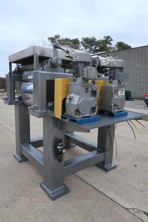 Used Phoenix 24 In. X 24 In. Double Drum Dryer/Flaker