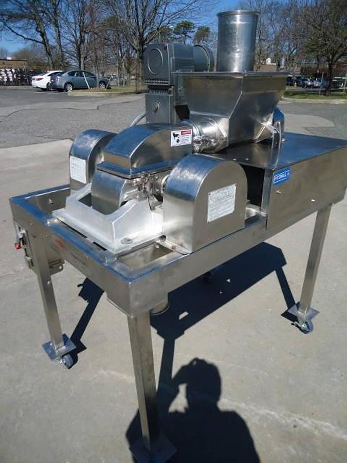 Used Fitzpatrick Das06 Stainless Steel Comminutor/Pulverizer, Screw Feed