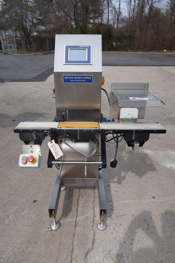 Used Mettler Toledo Hi-Speed Conveyorized Check Weighers, (2)