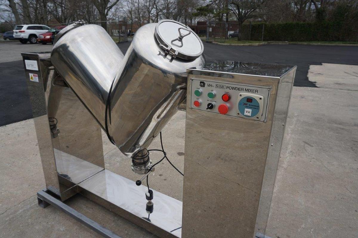 Used 3 Cu.Ft. LFA Stainless Steel Twin Shell “V” Powder Blender