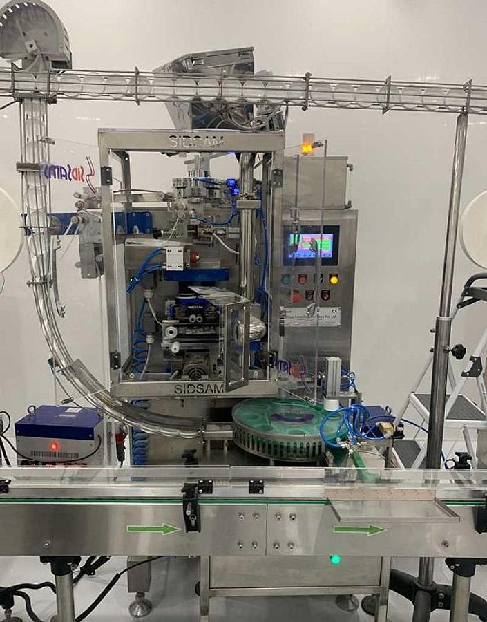 Used Fully Automated Nicotine Pouch Packaging Line