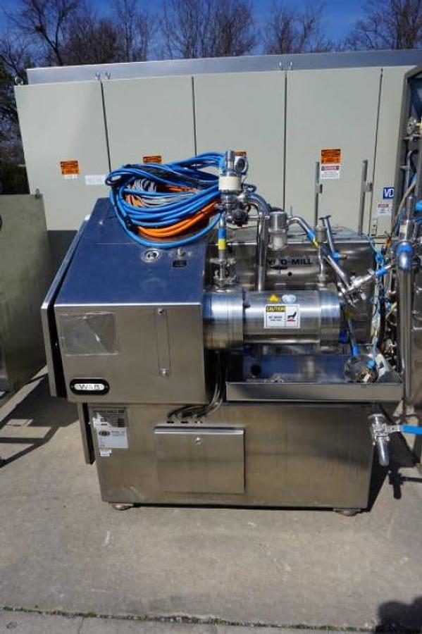 Used Willy Bachofen (WAB) Horizontal Dyno-Mill KD6 Stainless Steel Media Mill
