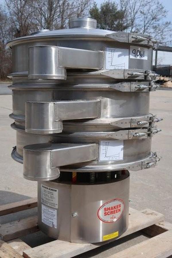 Used TEA 30 In. Diameter SS Three Separation Screener