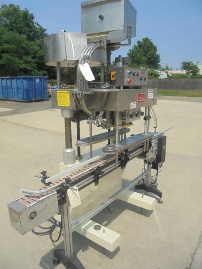 Used KAPS-ALL A6 Six  Spindle Capper, 150 Per Minute