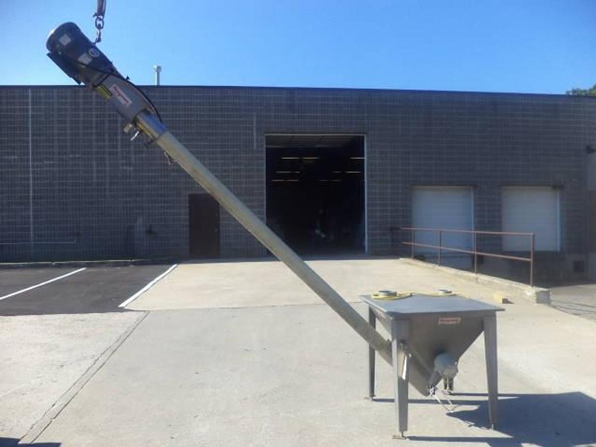 Used Flexicon 4 In. Flexible Screw Conveyor