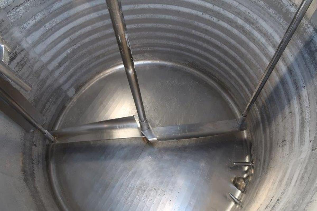 Used Cherry Burrell 1,000 Gallon Steam Jacketed Mix Tank