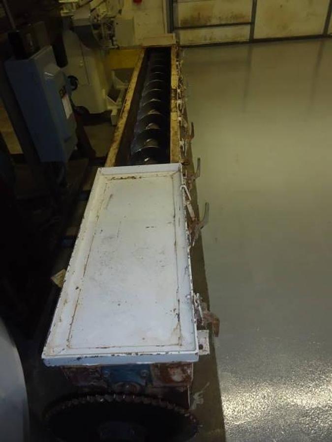 Used 9 Inch Diameter By 13 Foot Long Screw Conveyor