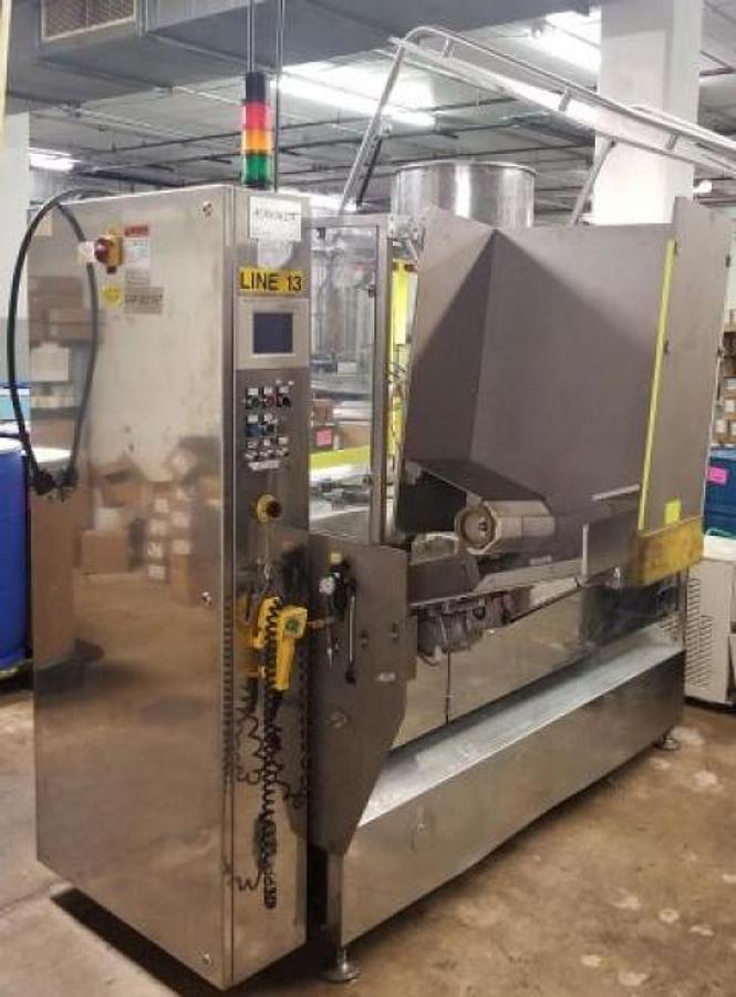 Used Nima/Cavalla Hot Air Plastic Tube Filling and Sealing Machine, 100 Per Minute
