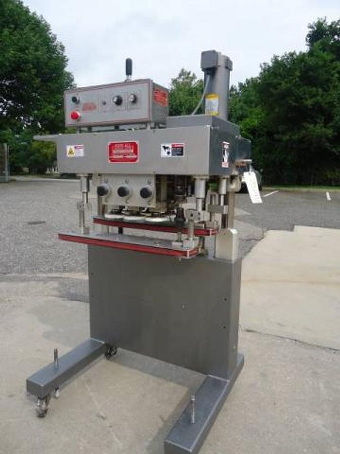 Used Kaps-All F-6-S Six Spindle Cap Tightener