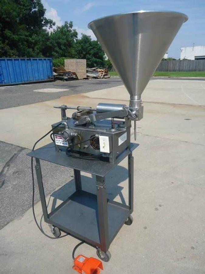 Used Simplex As-1 Single Piston Filler, Single Phase Electrics-