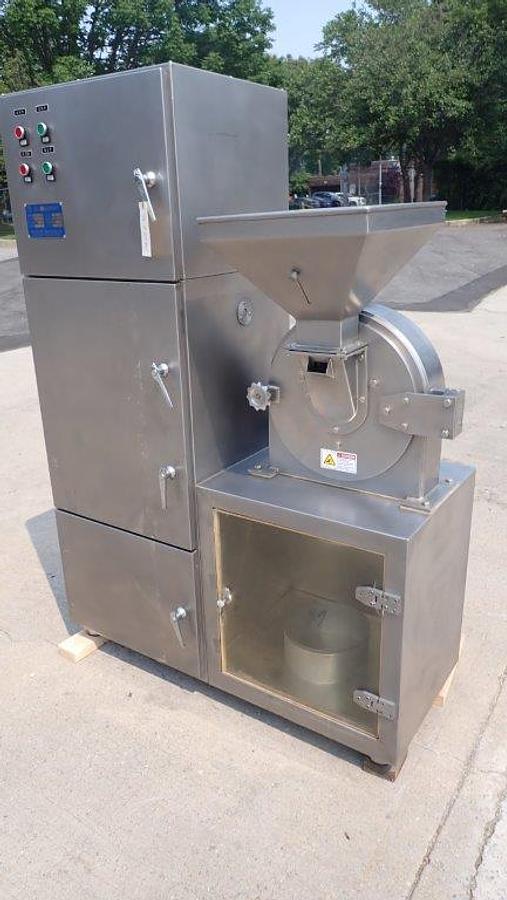 Used 300mm Pin Mill, All Stainless Steel, 10 HP