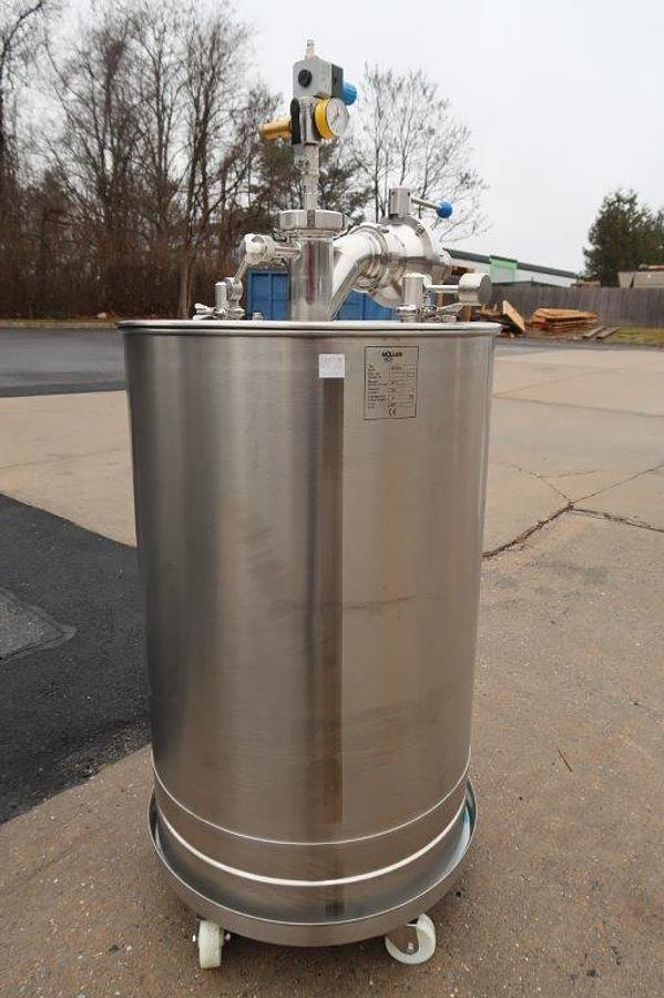 Used Muller “Vispro” Transfer/Drum Emptying System