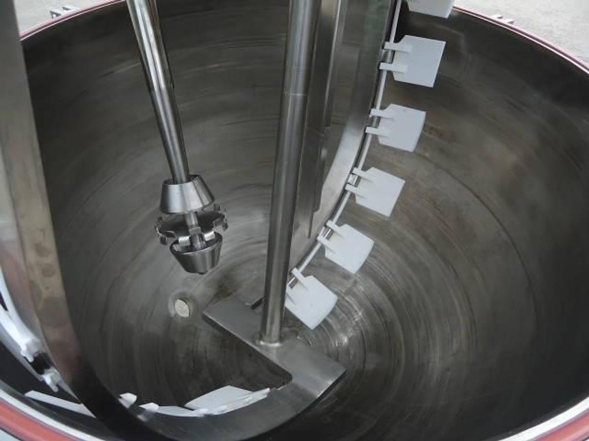 Used 100 Gallon Lee Type 316l Ss Reactor / Kettle, Multi-Agitation