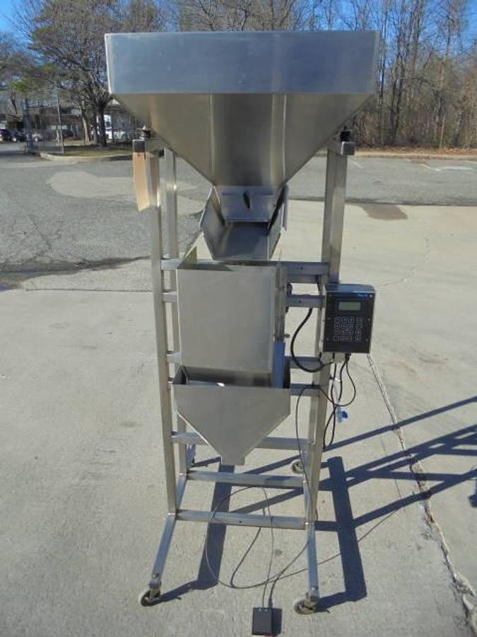 Used Single Head Weigh Scale Filler, Stainless Steel