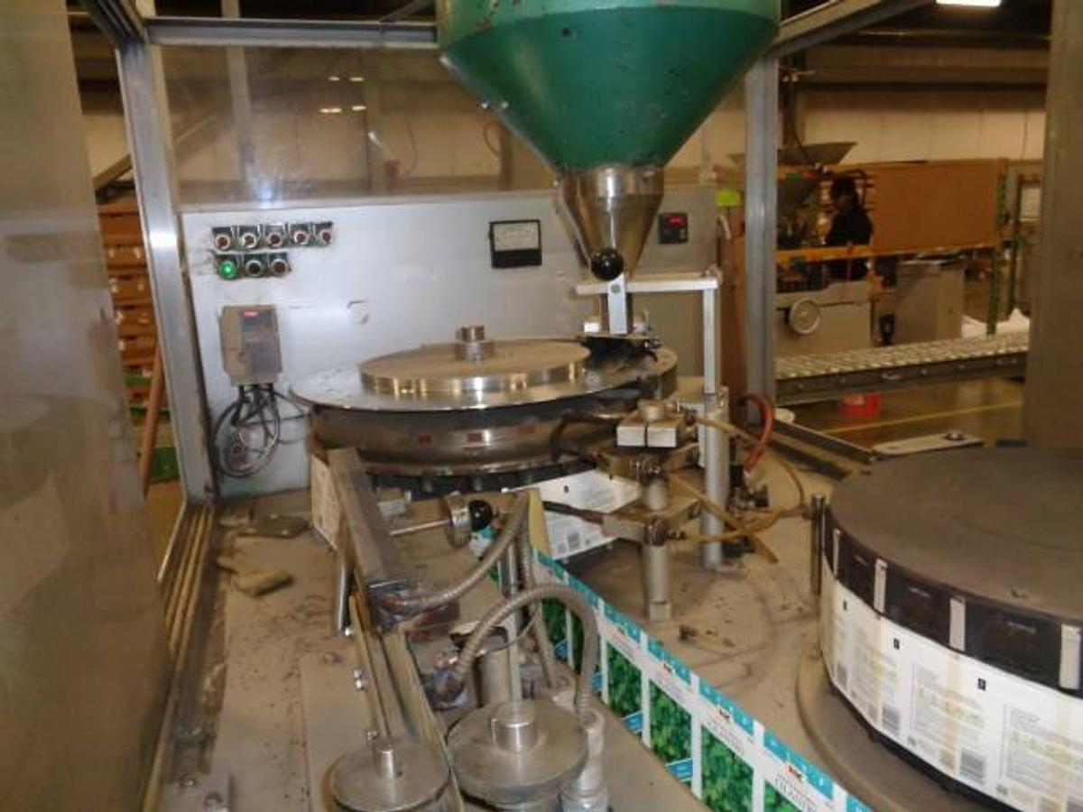 Used R A Jones Pouch King Form/Fill/Seal Machine, 250 Per Minute