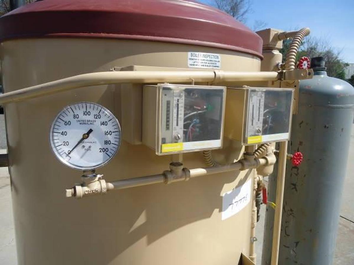 Used Thermo-Steam 9.5hp Gas Fired Boiler