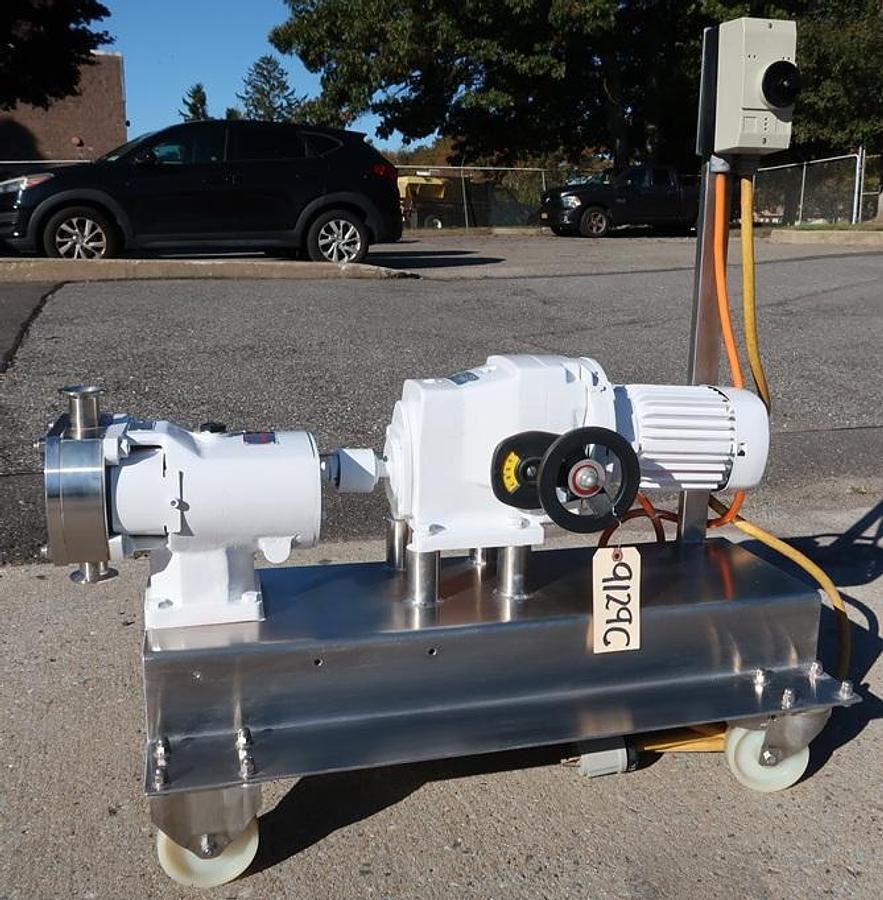 Used Ibex Pumps Positive Displacement Rotary Lobe Pump
