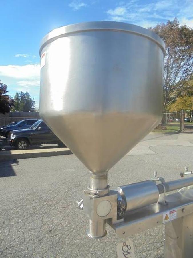 Used Holmatic Single Piston Filler/Depositor, Air Operated