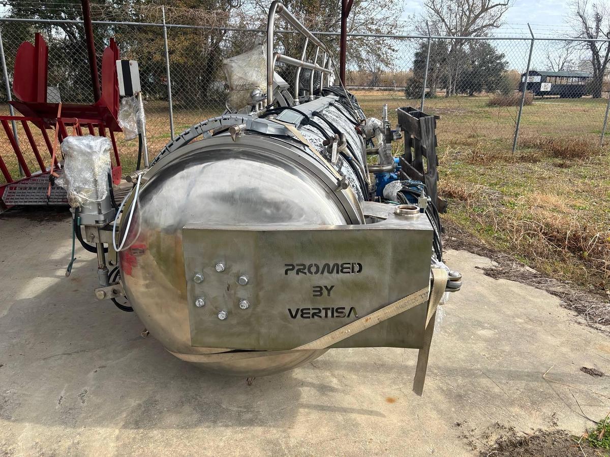 Used Vertisa Model 400A Horizontal Autoclave