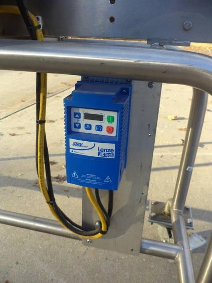 Used OAL Stainless Steel Shrink tunnel With 8 Ft. Long Motorized Conveyor