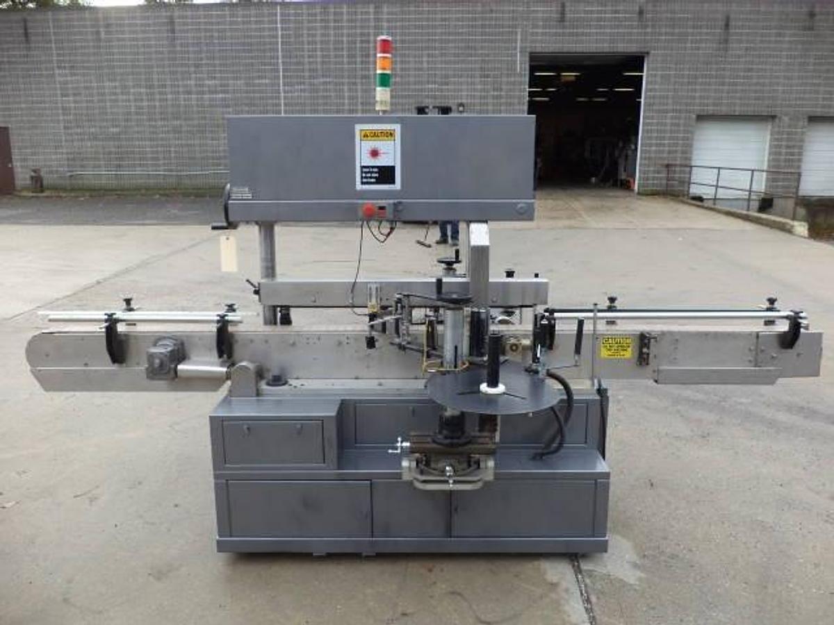 Used CCL Automatic Front & Back Pressure Sensitive Labeler