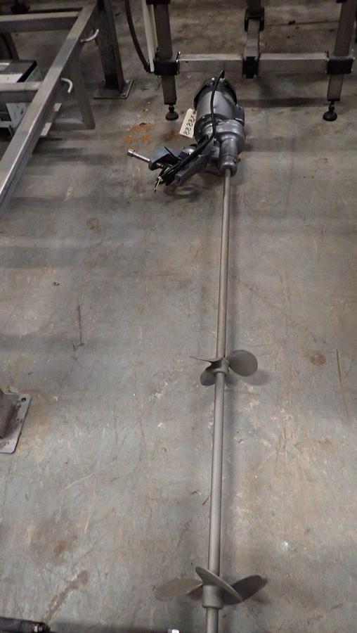 Used Electric Clamp-On Agitator, 60 In. Shaft