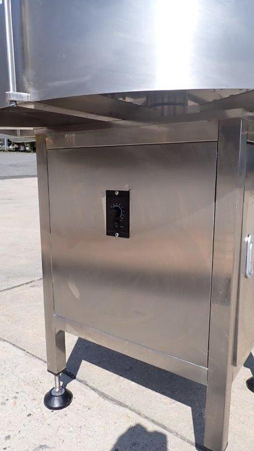 Used Metica 36 in. SS Rotary Unscrambling/Accumulating Table w/Shelf