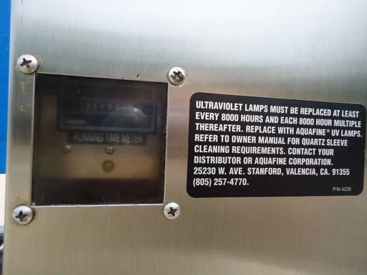 Used U.s Filter Water Treatment Ion Exchange/Ultra-High Purity Demineralization System