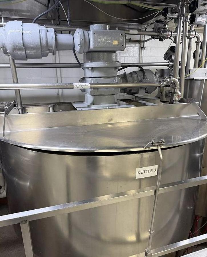 Used 800 Gallon Chester Jensen Cooker-Cooler