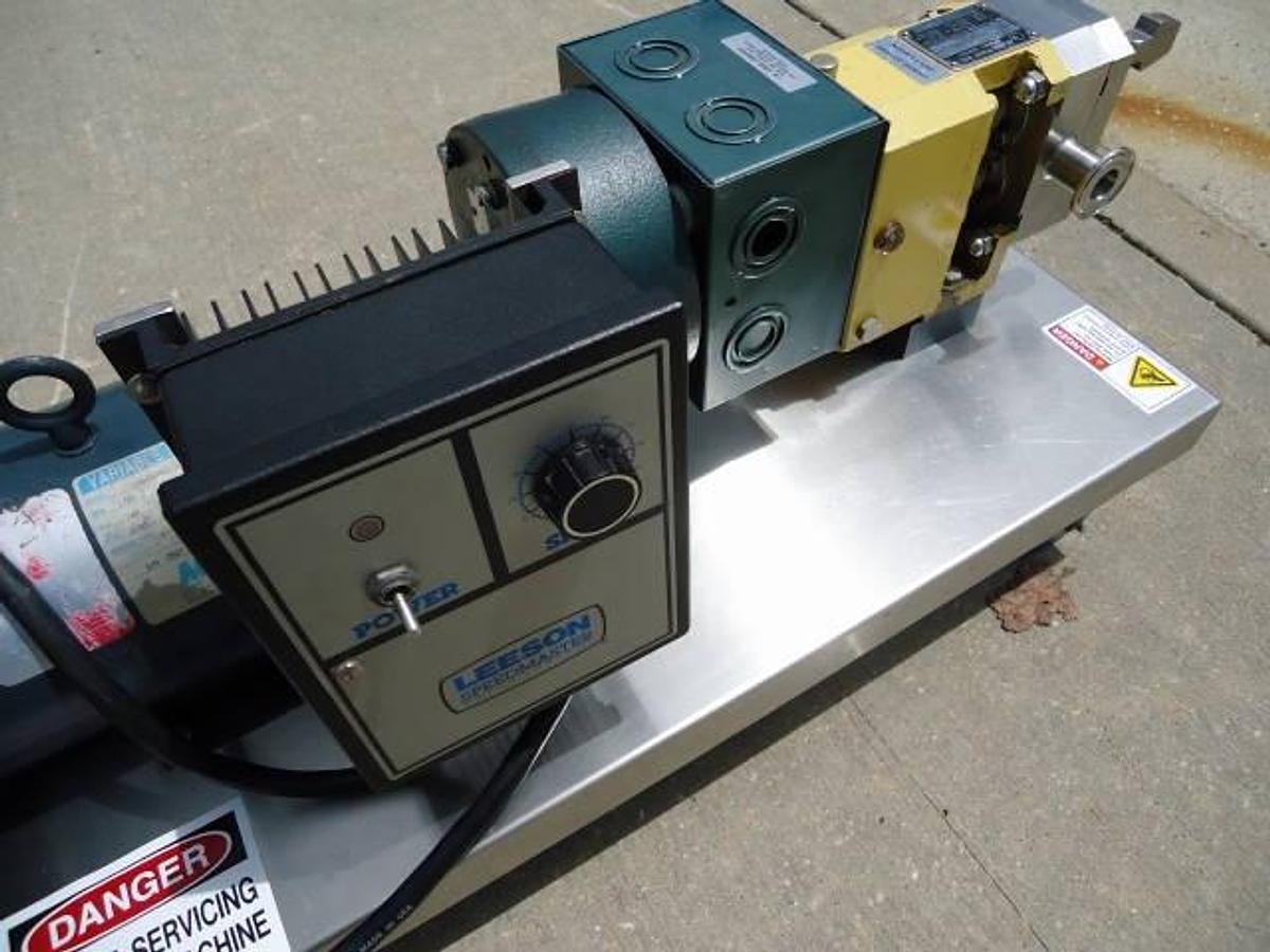 Used Albin 2hp Positive Displacement Gear Pump, Portable
