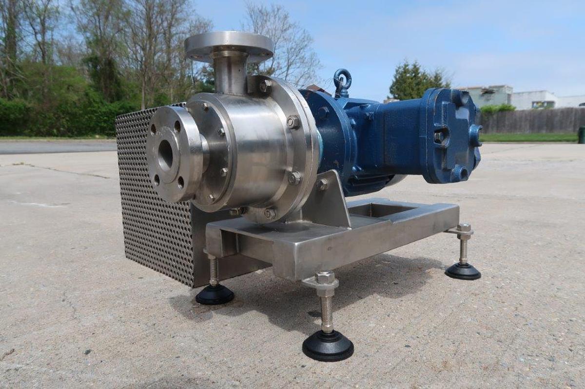 Used Silverson L275 SS Inline High Shear Mixer, XP Motor