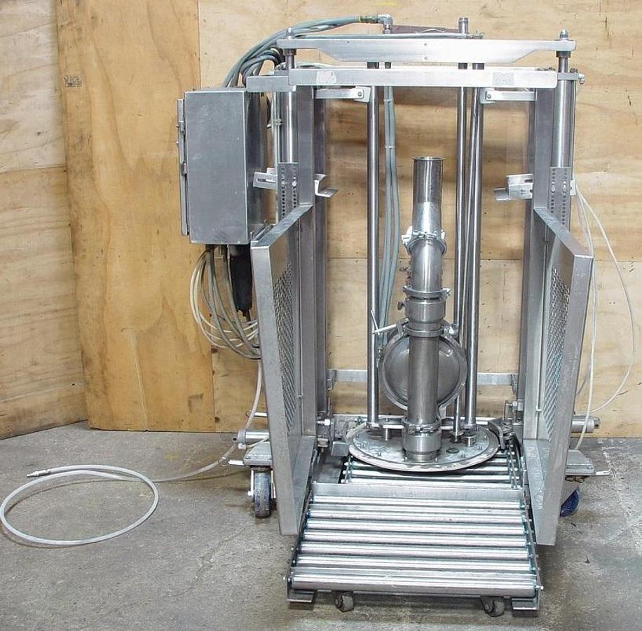 Used Murzan DUS-51NH Air Operated Drum Unloading System