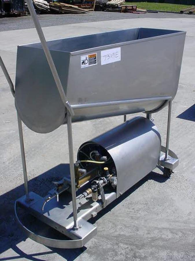 Used Colborne Single Piston Depositor/Pump Station, Air Operated-
