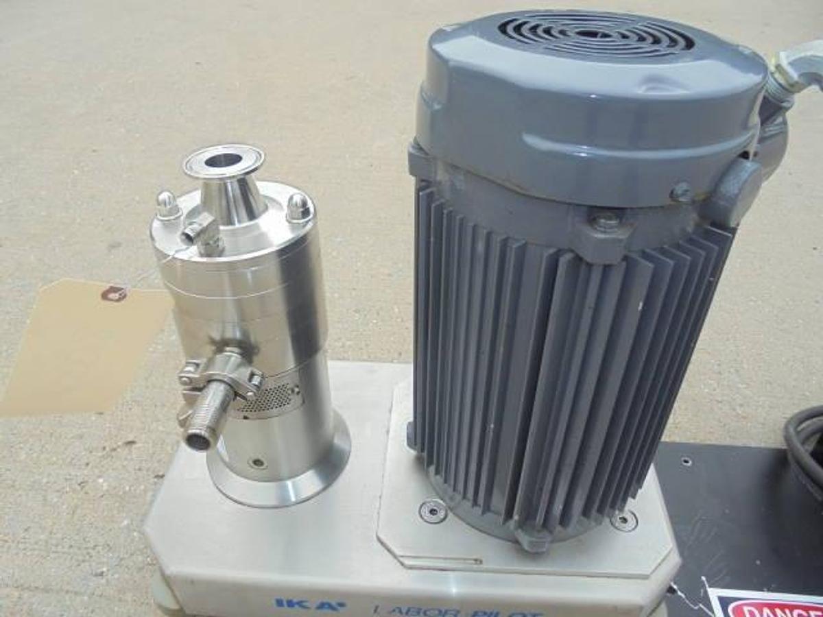 Used IKA Model Labor-Pilot 20 Inline Mixer, XP