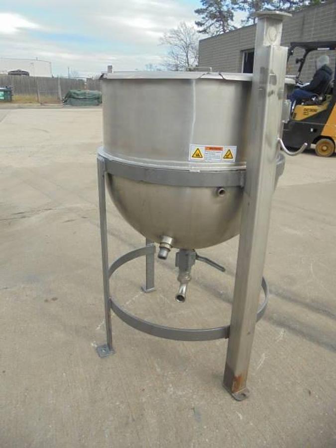 Used 60 Gallon Toronto Coppersmithing Mix Kettle, 100 PSI Jacket-