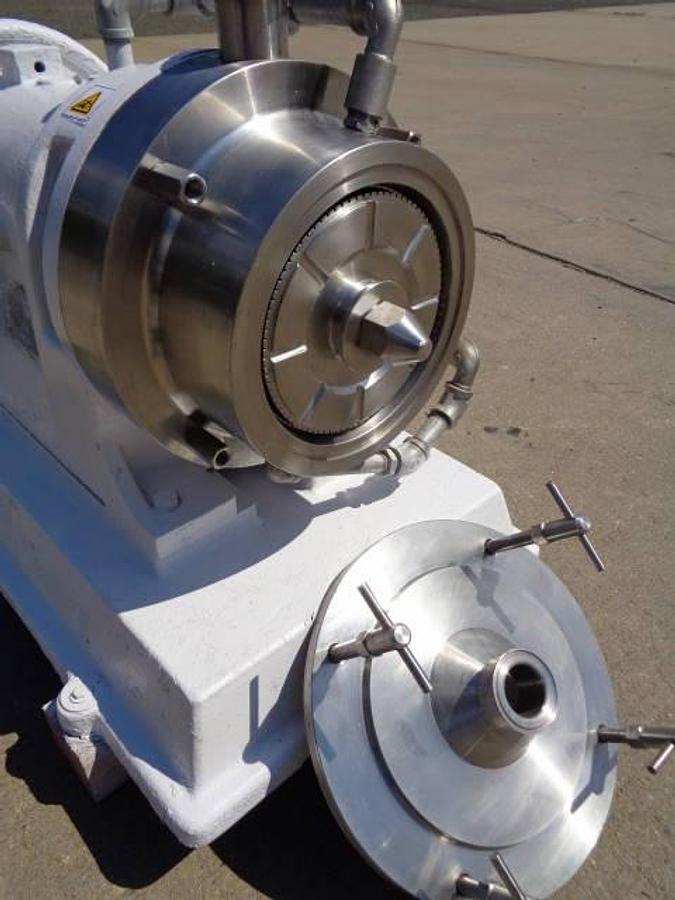 Used Charlotte SD-40 Stainless Steel Colloid Mill, 40 HP 1200 Gallons per Hour