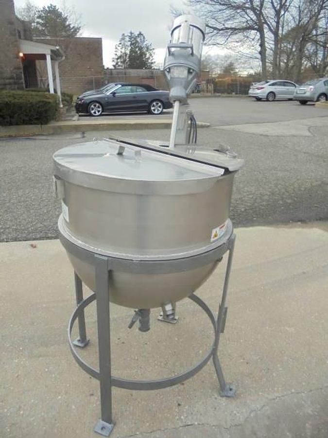 Used 60 Gallon Toronto Coppersmithing Mix Kettle, 100 PSI Jacket