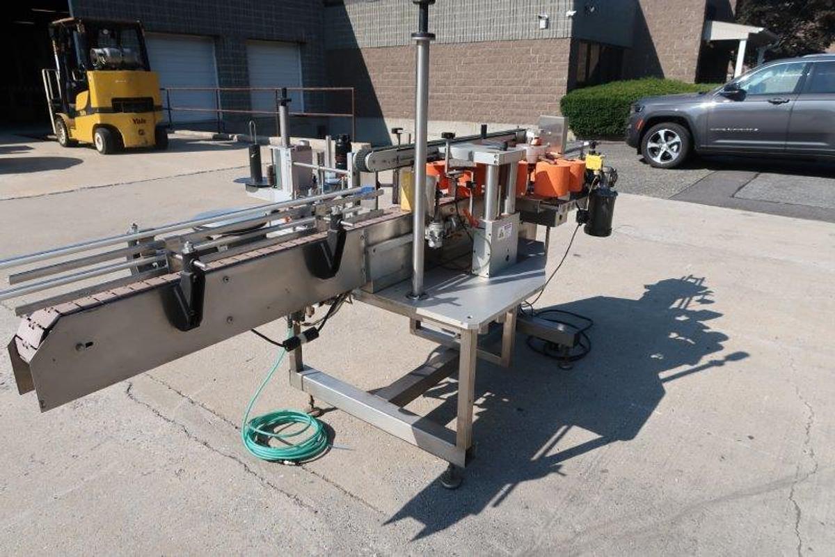 Used Aesus “Eco-Panel” Automatic Pressure Sensitive Labeler