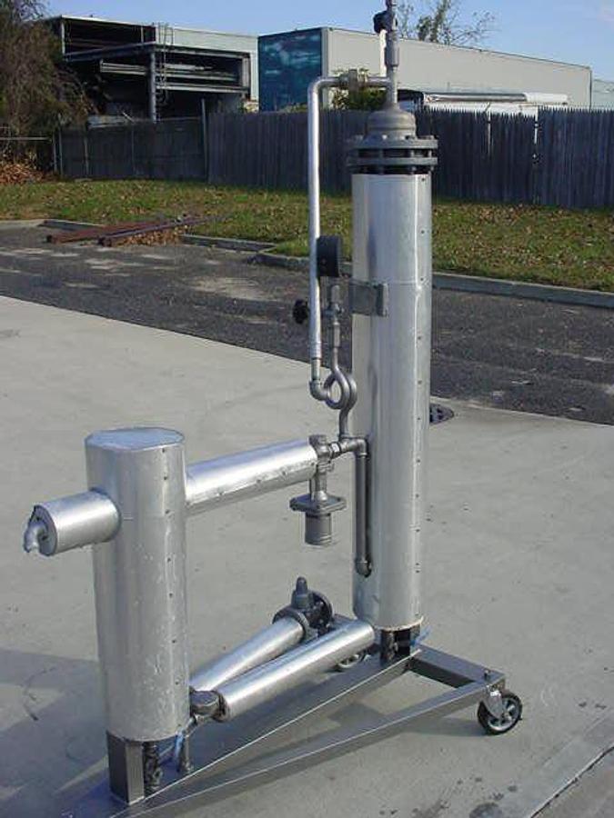 Used Stephan Vertical Heat Exchanger, Portable