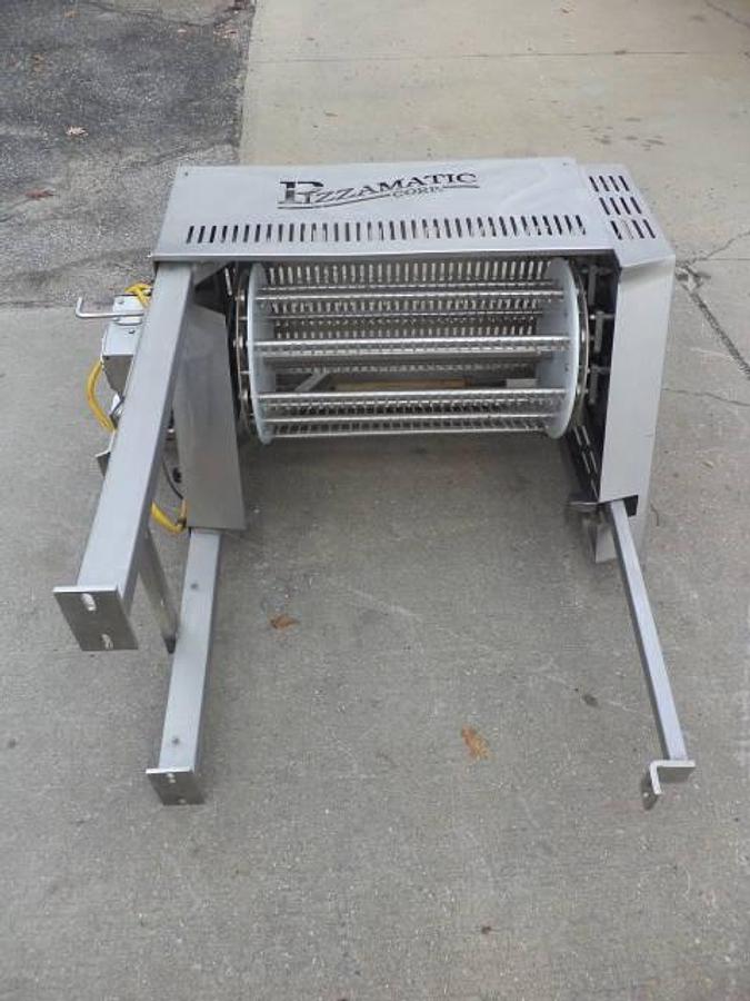 Used Pizzamatic “waterfall”” topping applicator for cheese”