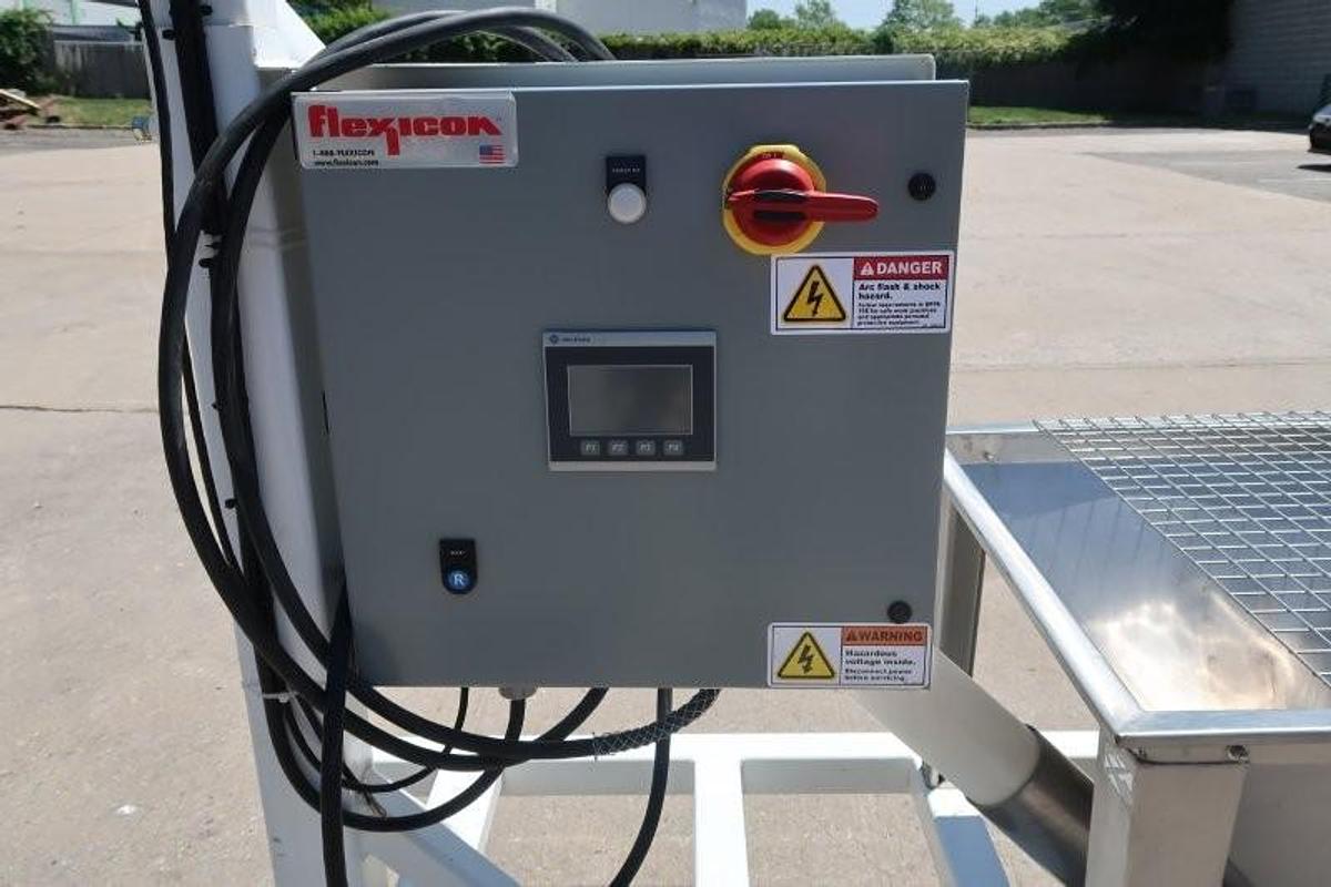 Used Flexicon Flexible Screw Conveyor, Portable