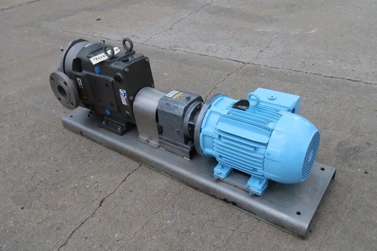 Used SPX Waukesha/Cherry Burrell 060U2 Pump, Flanged Ports