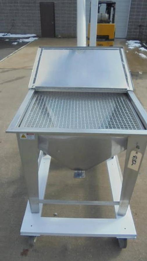 Used Inclined Flexible Screw Conveyor, Portable