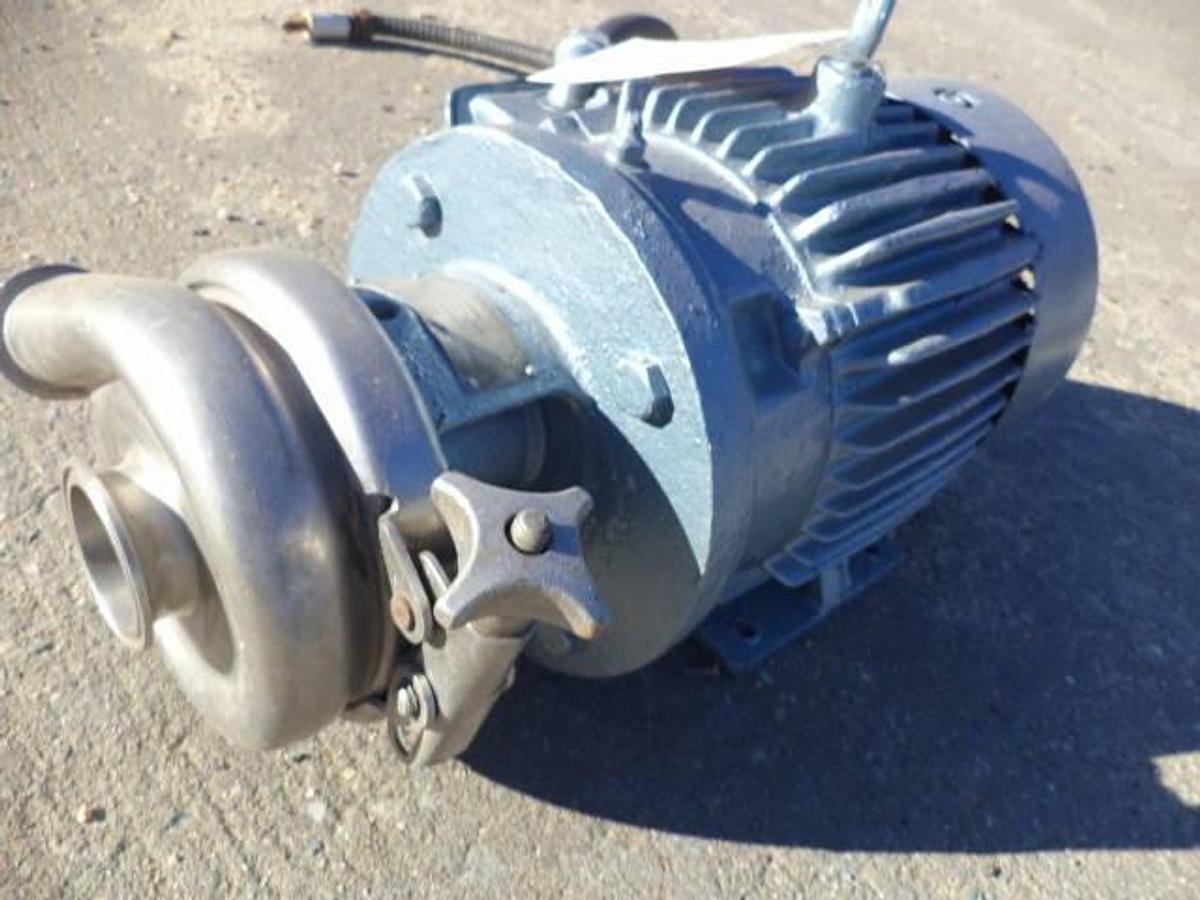 Used Cherry Burrell “Flex-Flo” Stainless Steel Sanitary Centrifugal Pump