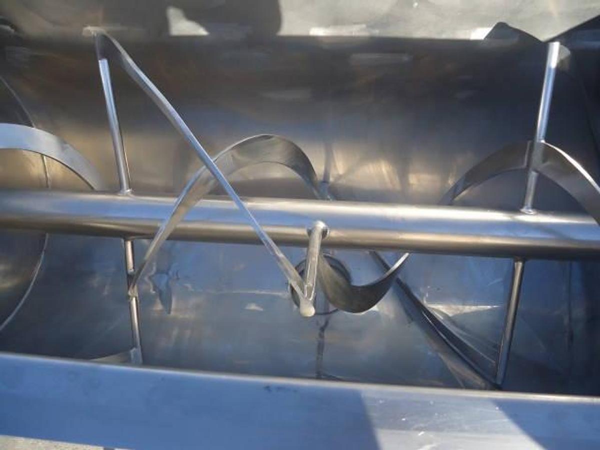Used 20 Cu.ft. Stainless Steel Double Ribbon Blender