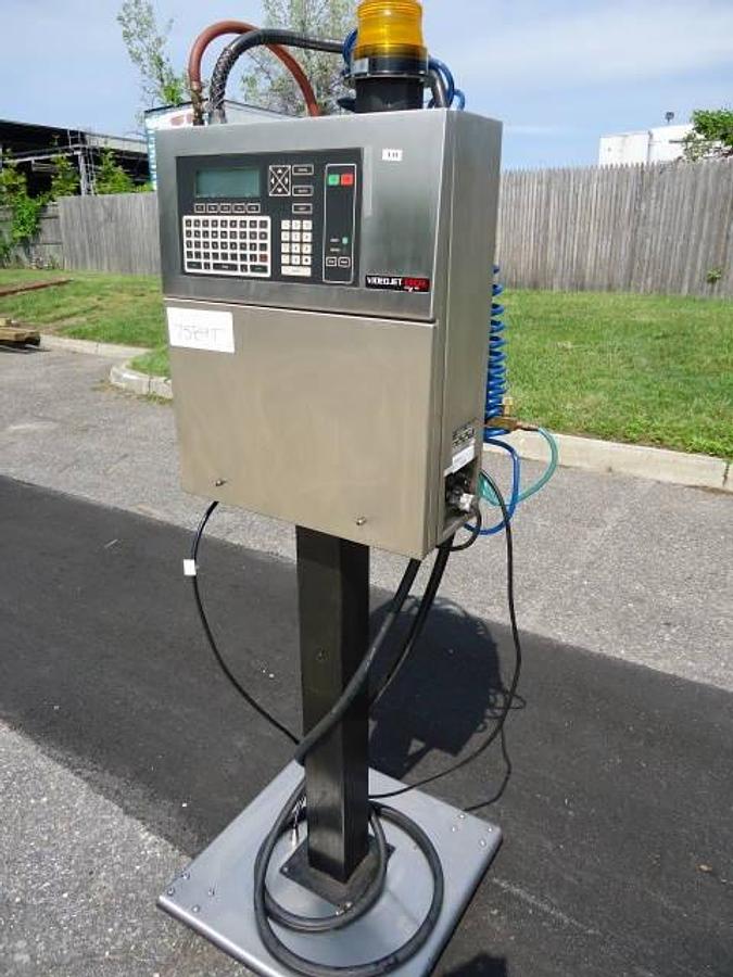 Used VIDEOJET “EXCEL SERIES 100″” INK JET CODER, Portable
