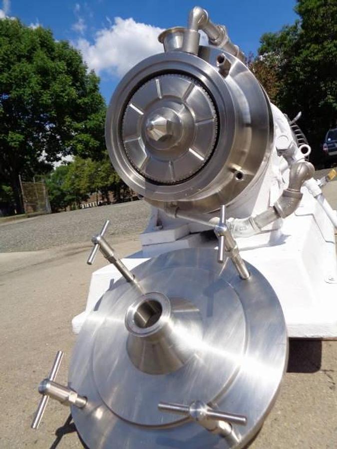 Used Charlotte SD-40 Stainless Steel Colloid Mill, 40 HP 1200 Gallons per Hour