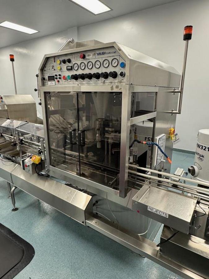 Used Kalish Euro-Cap Automatic Capping Machine