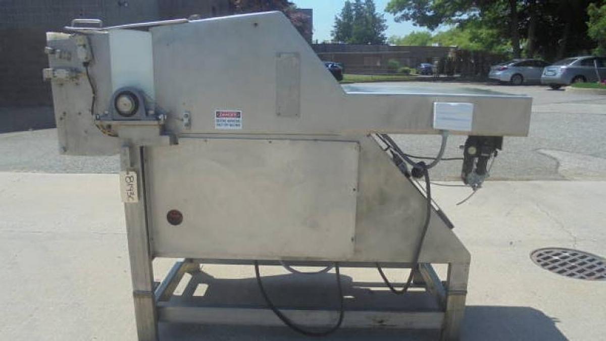 Used Genmac 2500 Hydrauflaker Combination Frozen Meat Flaker Slicer
