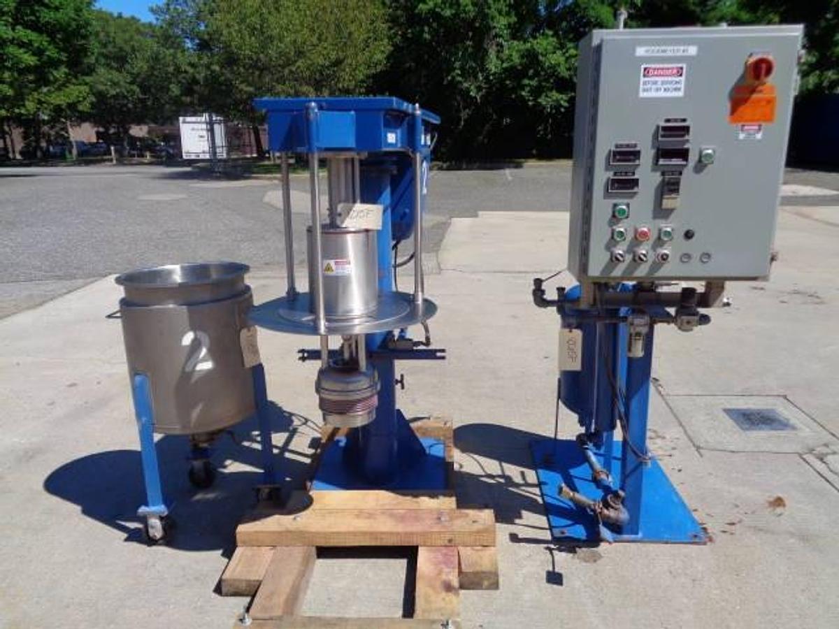 Used Hockmeyer HM-2.5/6-07 Immersion Mill, 10 HP, Explosion Proof